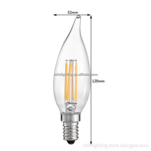 Wholesale China supplier alibaba ca32 led candle light bulb